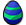 Stripy Easter Egg
